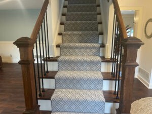 Stairway carpet runner | Havertown Carpet