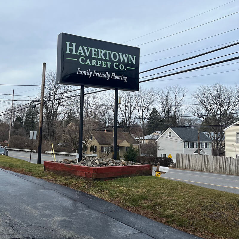 Showroom Pylon | Havertown Carpet